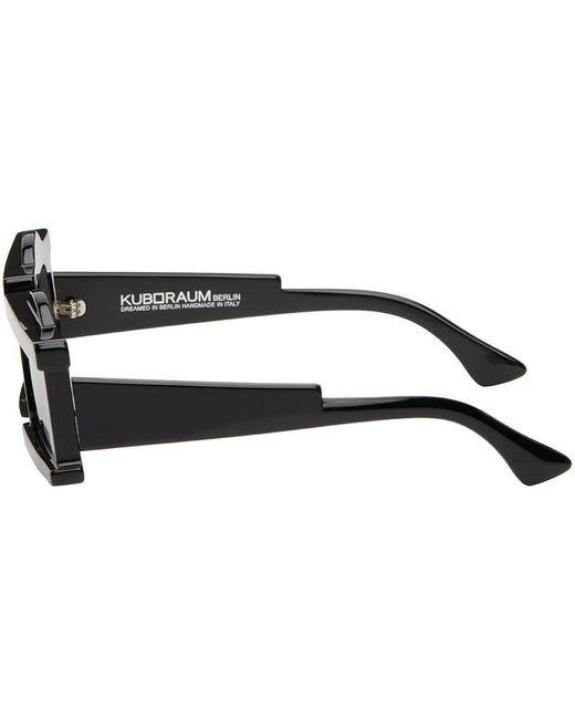 Kuboraum Black X20 Sunglasses for men