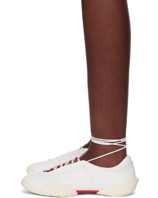 Y-3 オフホワイト Regu Mary Jane スニーカー Brown