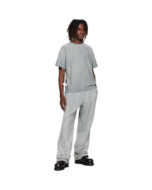 ALEXANDER DIGENOVA Black Inside-Out T-Shirt for men