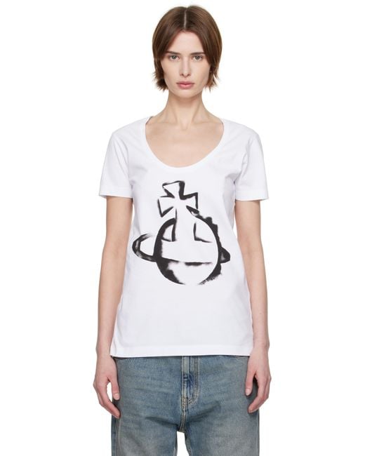 Tシャツ・カットソー Vivienne Westwood Micro Lollo T-Shirt Micro Lollo T-shirt in BLACK | Vivienne Westwood®