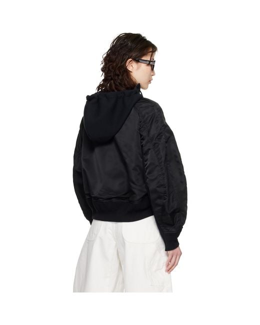 Sacai Blue Sponge Sweat Hoodie