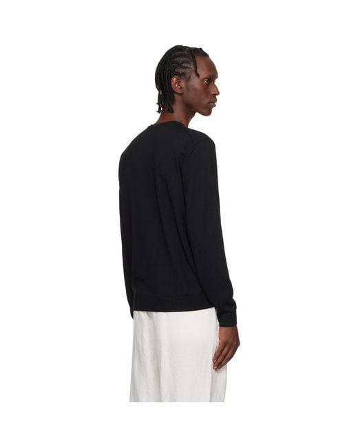 Boss Black Slim-Fit Merino-Wool Sweater for men