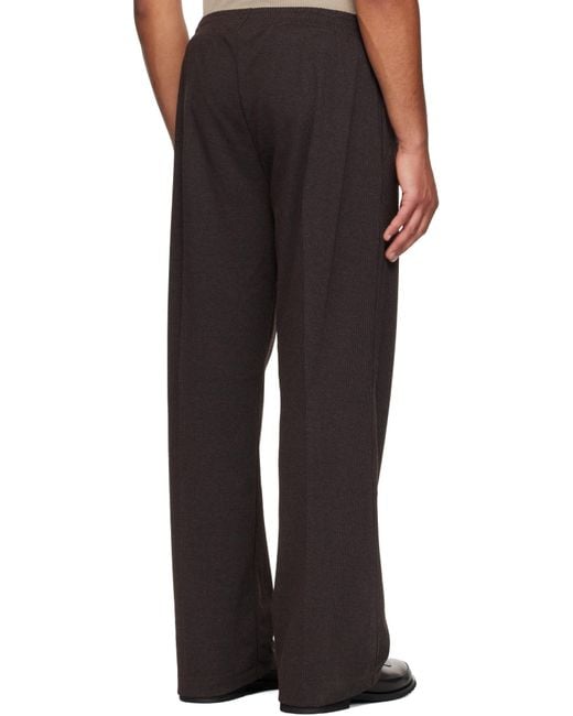 Our Legacy Black Breeze Trousers for men