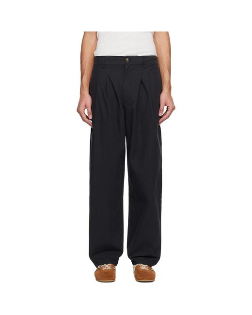 Isabel Marant Black Yostin Trousers for men