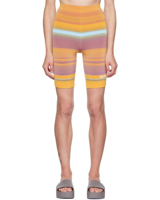 Marc Jacobs Multicolor 'the Sport Short' Shorts