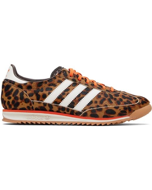 Adidas Originals Black Sl 72 Og Sneakers for men