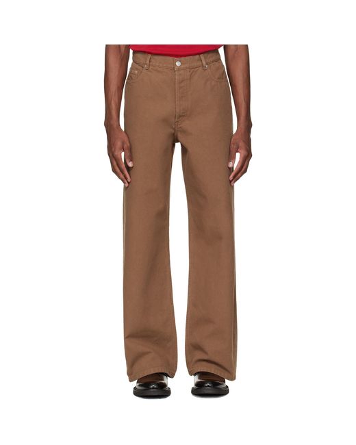 A.P.C. Brown Aaron Jeans for men