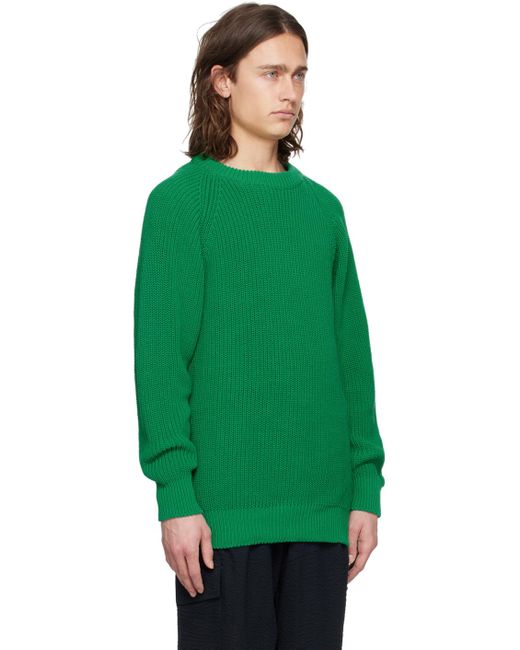 Howlin' By Morrison Green Easy Knit Sweater for men