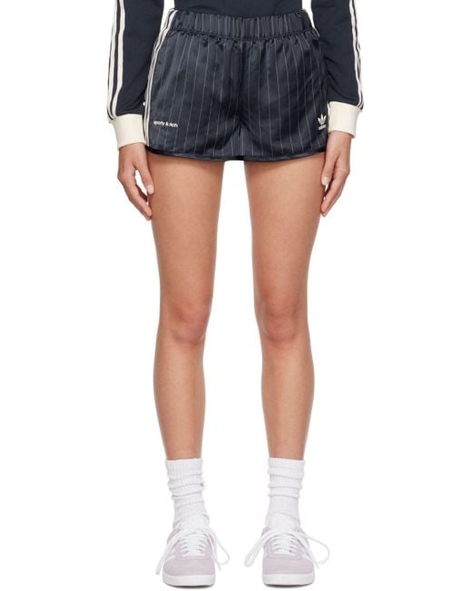 adidas Originals x Sporty & Rich Track Short Navy/Cream - SS23 - US