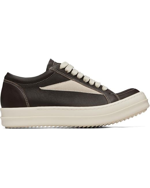 Rick Owens Black Tower Vintage Sneaks Sneakers