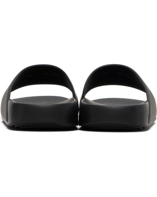 Givenchy Black Label Slide Sandals
