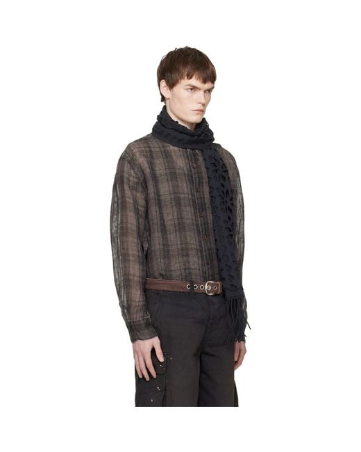 Our Legacy Black Above Shirt for men