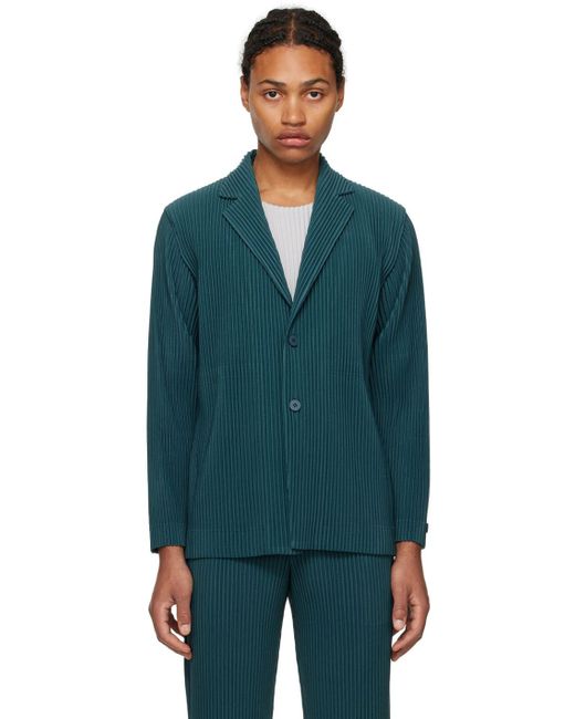 Homme Plissé Issey Miyake Homme Plissé Issey Miyake Green Tailored