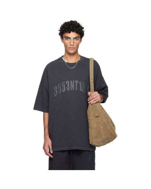 Fear Of God Black Holiday 'Los Angeles' 90S T-Shirt for men