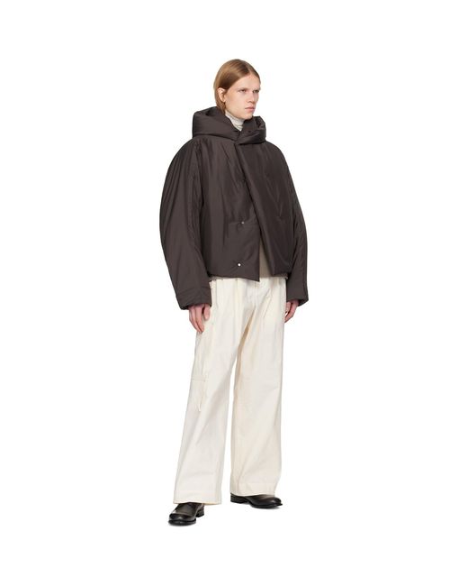 Homme Plissé Issey Miyake Black Homme Plissé Issey Miyake Blouson Duvet Jacket for men