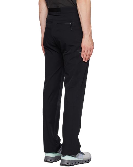 Satisfy Black Peaceshell Solotex Trousers for men