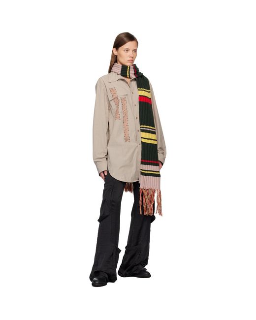 Edward Cuming Orange Potter Scarf