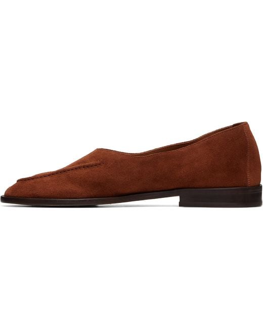 Hereu Brown Tan Juliol W Calf Suede Loafers for men