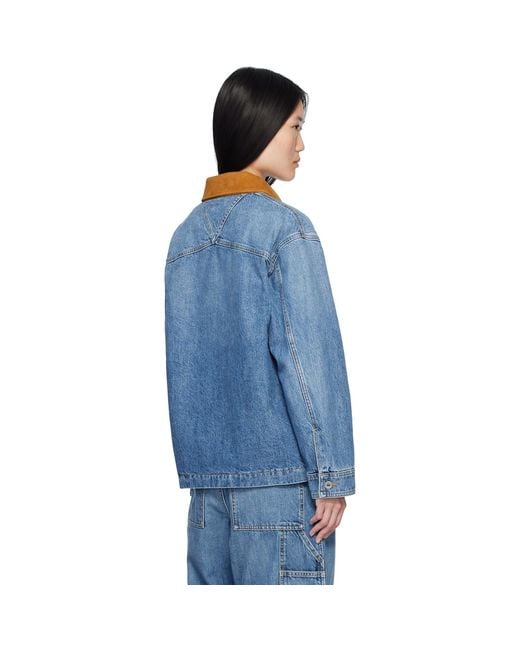 Bottega Veneta Blue Vintage Denim Jacket