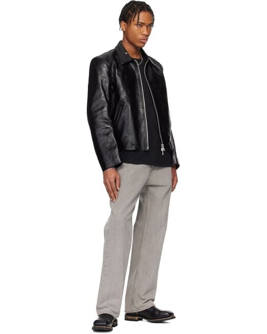 メンズ Emanuele Bicocchi シルバー Hammered Chain ブレスレット Black