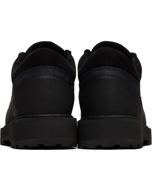 Diemme Black Cornaro Gomma Leather Boots for men