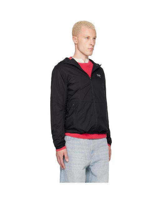 Arc'teryx Black Incendo Airshell Hoody Jacket for men