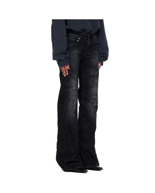 Balenciaga Blue Wide Leg Jeans