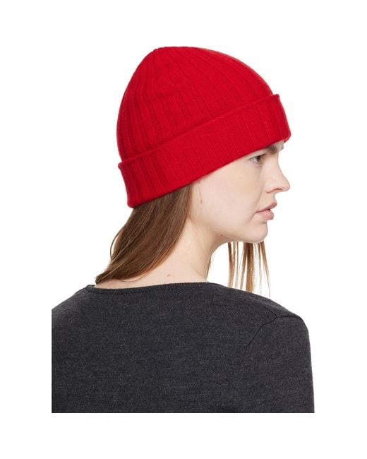 Totême Blue Cashmere Beanie