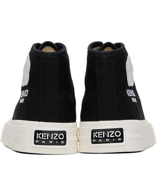Baskets montantes foxy noires à logos KENZO en coloris Black