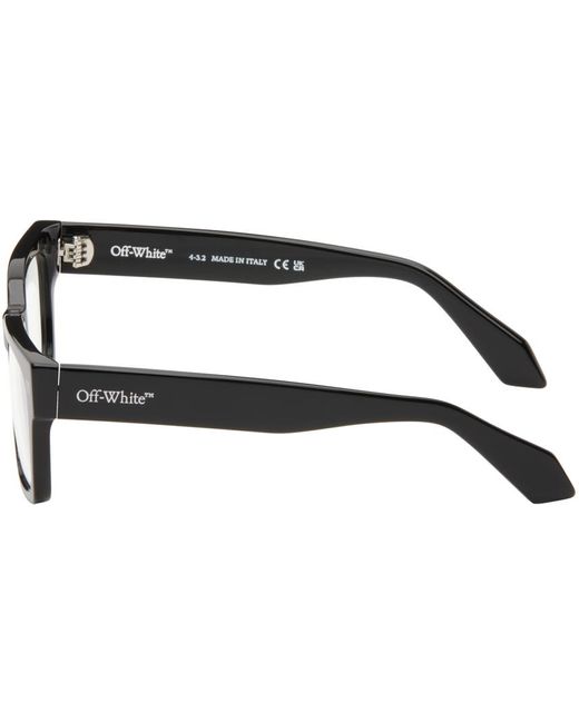 Off-White c/o Virgil Abloh Black Optical Style 53 Glasses for men
