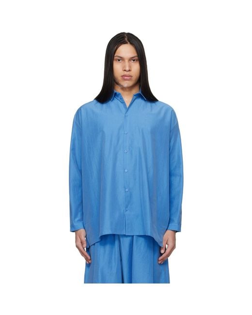 Toogood Blue 'The Draughtsman' Shirt for men