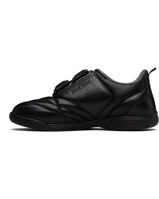 Yume Yume Black Football Sneakers for men