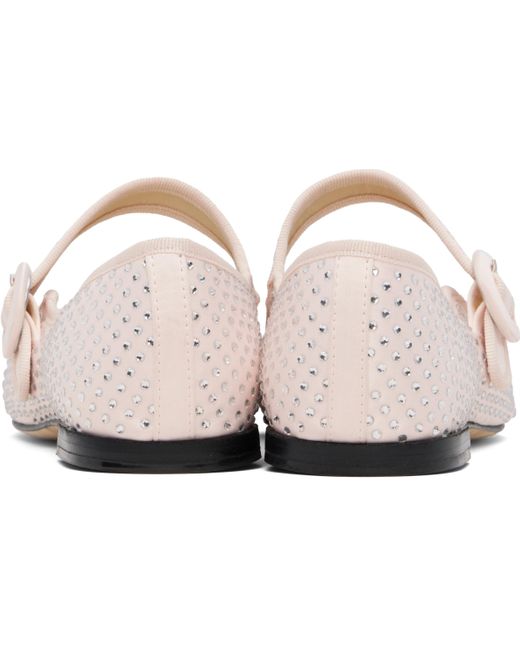 Repetto Georgia Mary Jane Ballerina Flats in Black | Lyst