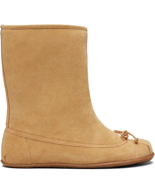 Abra Brown Tan Tall Baby Boots for men