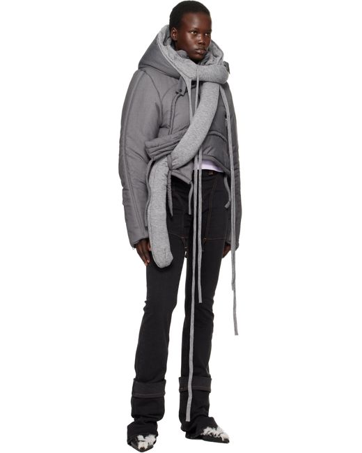 OTTOLINGER Black Open Back Jeans