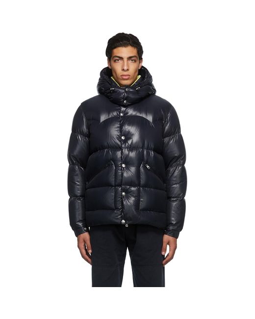 Moncler Black Logo Down Jacket for men