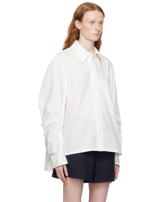 Wooyoungmi White Slit Shirt