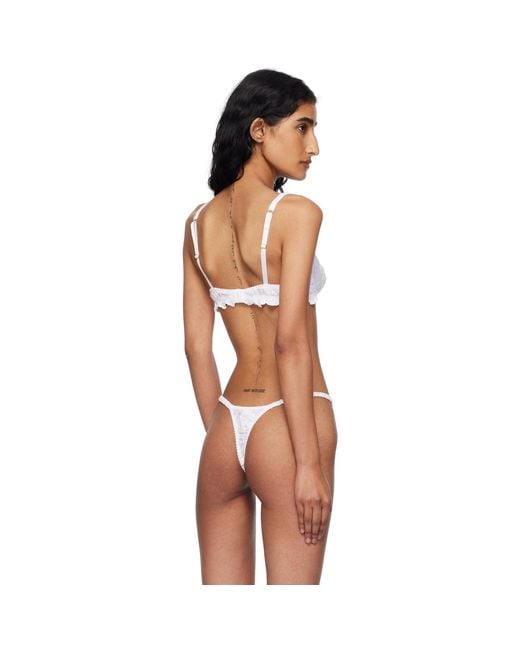 Fruity Booty Black Broderie Bra