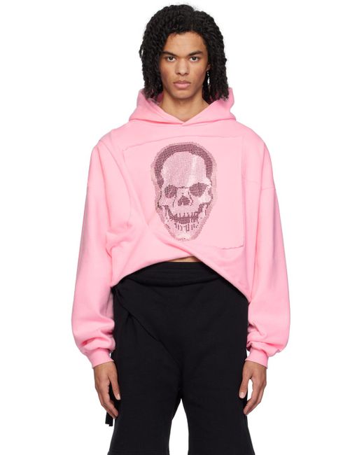 OTTOLINGER Pink Otto Hoodie for men