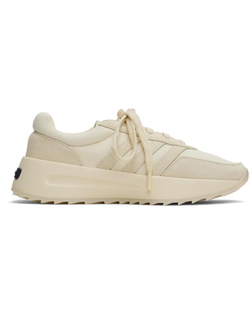 Fear Of God Adidas Originalsエディション オフホワイト Los Angeles ランニングスニーカー Black
