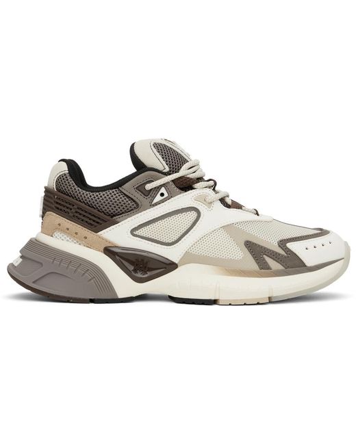 Amiri Multicolor Ma Runner Chunky-sole Leather And Mesh Low-top Trainers