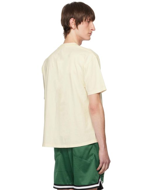 Rhude Green Off-white Angel T-shirt for men