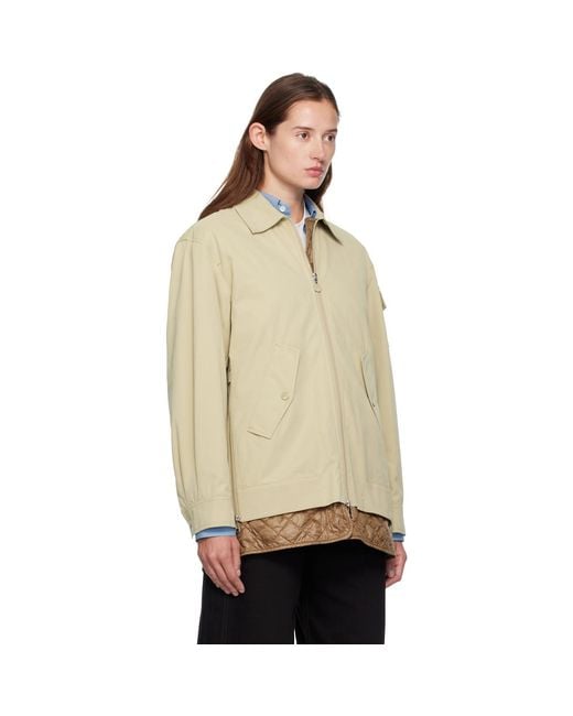 Moncler Natural Khaki Felci Jacket