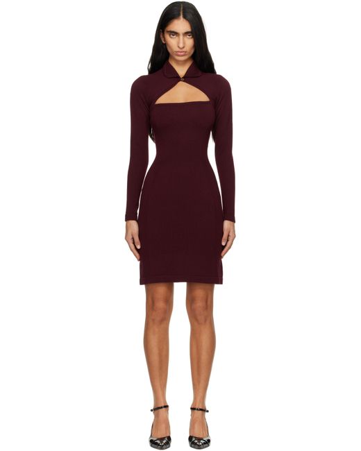 Robe Courte Pamela Bourgogne Vivienne Westwood en coloris Red