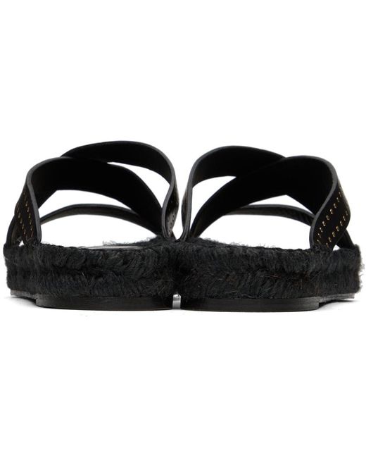 Isabel Marant Black Ika Sandals