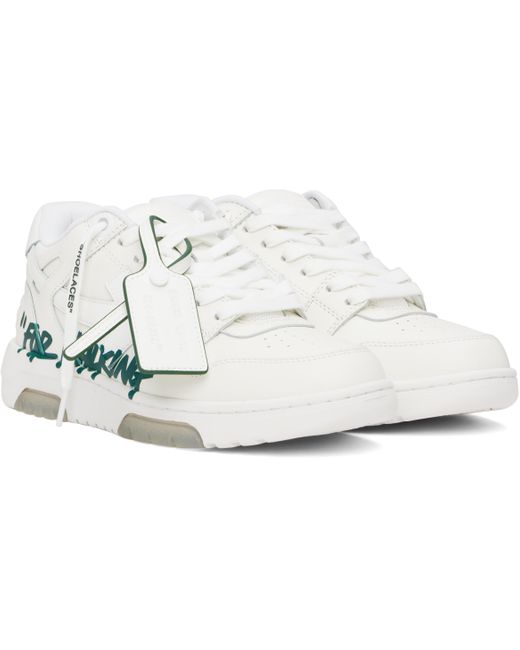 メンズ Off-White c/o Virgil Abloh ホワイト Out Of Office 'For Walking' スニーカー Black