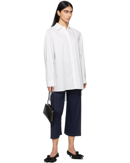 Pleats Please Issey Miyake Blue Monthly Colors February Trousers