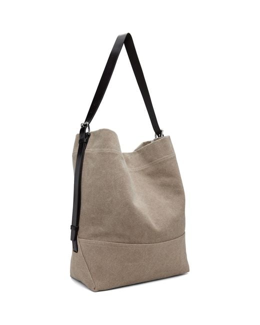 Lemaire Gray Belted Tote