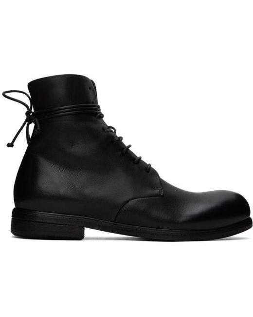 Marsèll Black Zucca Zeppa Boots for men