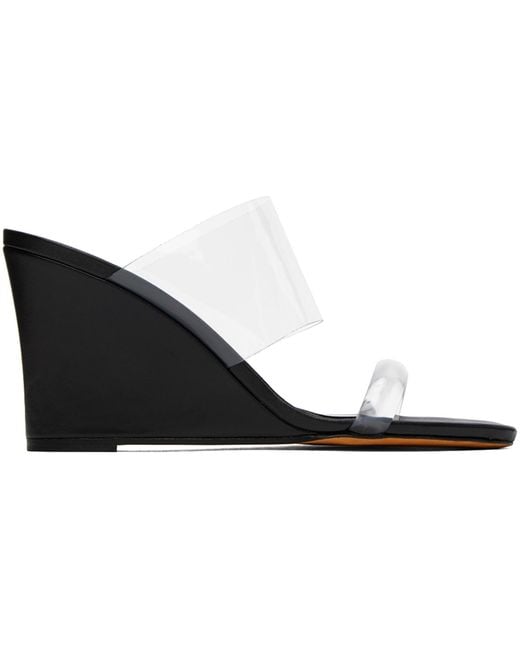 Maryam Nassir Zadeh Black Olympia Heeled Sandals